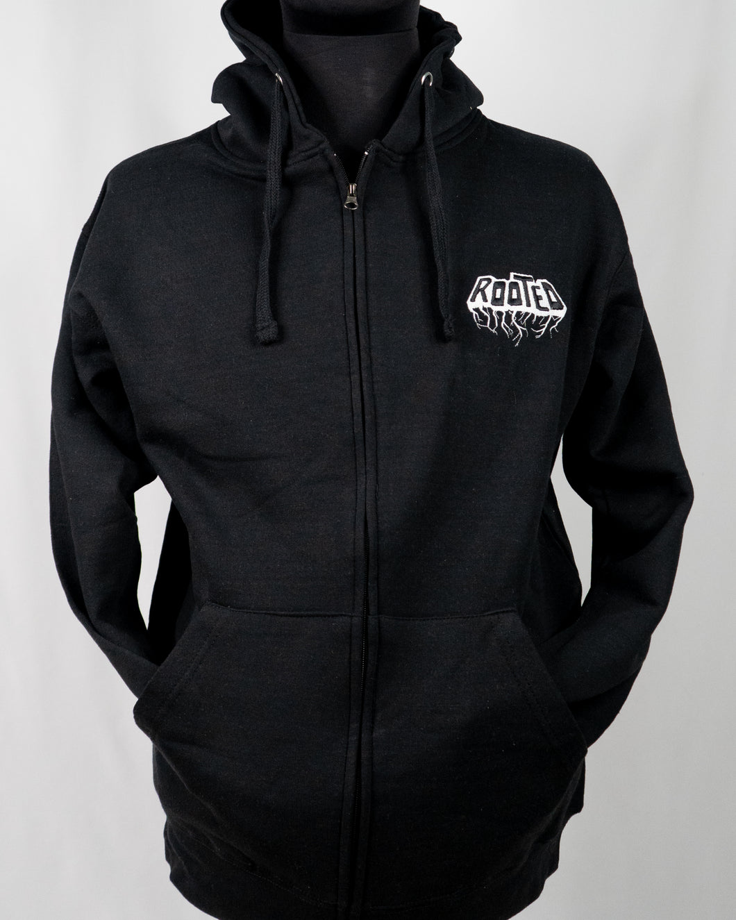 Hooded Zipped Sweatshirt